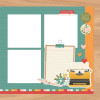 Набір паперу 30*30см Simple Stories Page Kit Happy Together