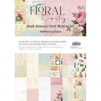 Набір паперу Memory Place Paper Pack A4 Floral Tapestry 12/Pkg