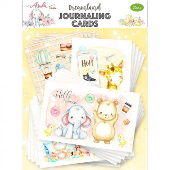 Картки для журналінга Asuka Studio Journal Card Pack Dreamland 20/Pkg