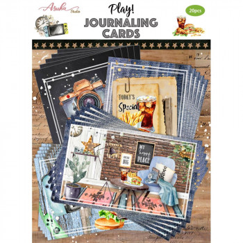 Картки для журналінга Asuka Studio Journal Card Pack Play 20/Pkg