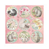 Набір паперу 20*20см Stamperia Orchids & Cats 10/Pkg