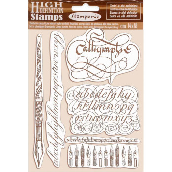 Штампи Stamperia Calligraphy 14*18см