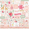 Набір паперу 30*30см Echo Park Welcome Baby Girl 12/Pkg