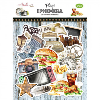Висічки Asuka Studio Cardstock Die-Cuts Play 24/Pkg
