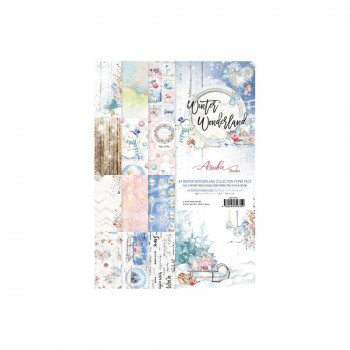 Набір паперу Asuka Studio Paper Pack A4 Winter Wonderland 12/Pkg