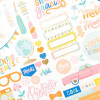 Наліпки American Crafts Obed Marshall Buenos Dias Cardstock Stickers Elements 83/Pkg