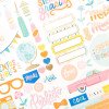 Наліпки American Crafts Obed Marshall Buenos Dias Cardstock Stickers Elements 83/Pkg