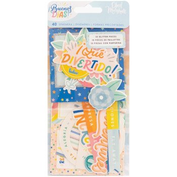 Висічки American Crafts Icons Obed Marshall Buenos Dias 40/Pkg