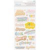 Наліпки American Crafts Obed Marshall Buenos Dias Thickers Stickers Elements 37/Pkg