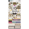 Наліпки American Crafts Vicki Boutin Storyteller Cardstock Stickers Elements 93/Pkg