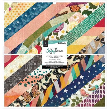 Набір паперу 30*30см American Crafts Vicki Boutin Storyteller 24/Pkg