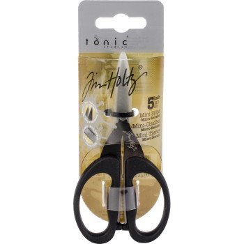 Ножиці Tim Holtz Non-Stick Titanium Micro Serrated Mini Snips 123мм 816