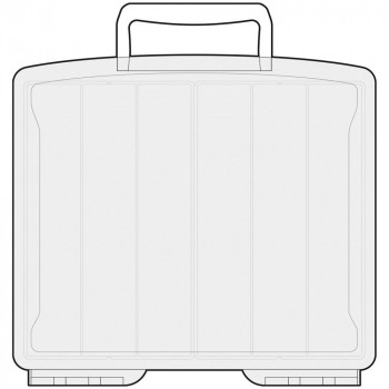 Контейнер We R Washi Translucent Plastic Storage Bin