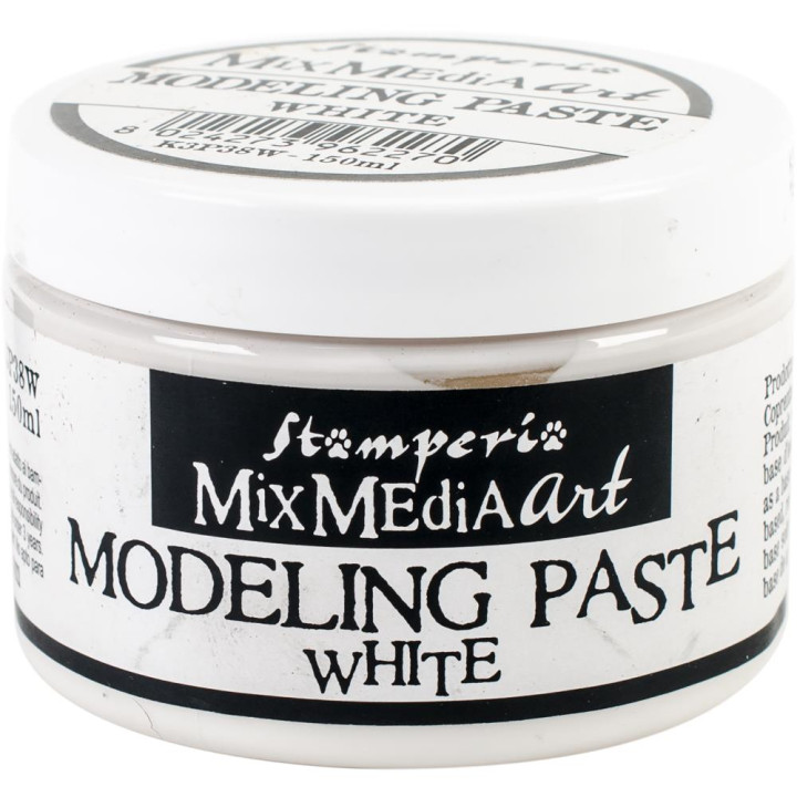 Паста для моделювання Stamperia Modeling Paste White 150мл