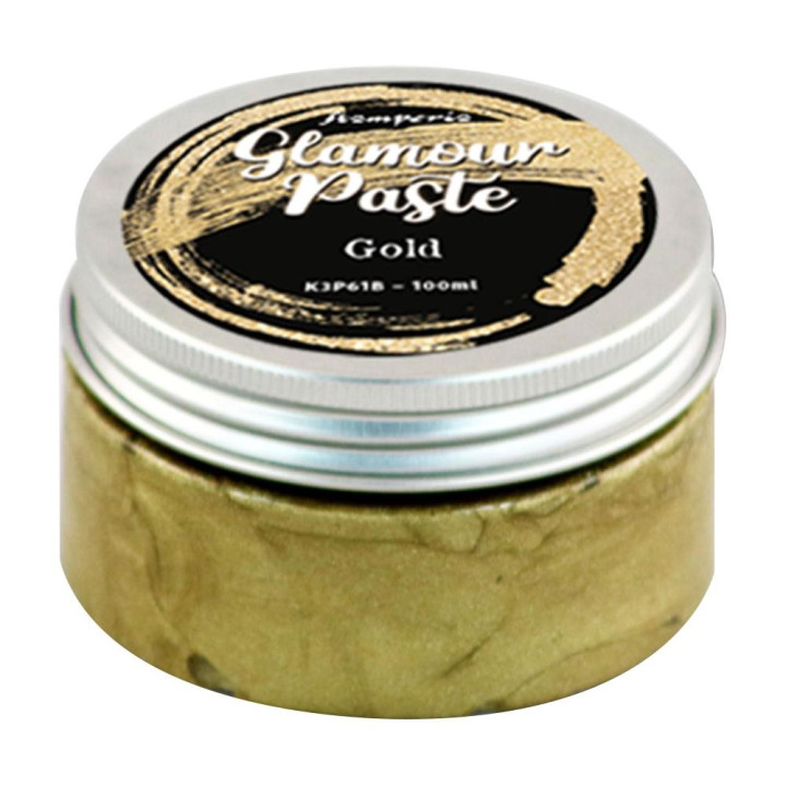 Паста для моделювання Stamperia Glamour  Paste Gold 100мл