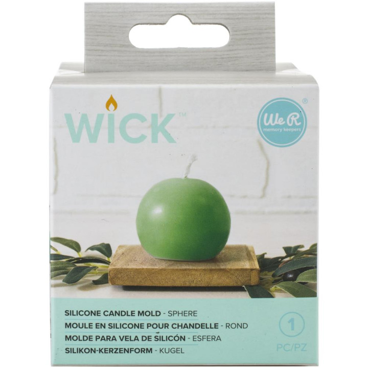 Молд We R  Memory Keepers Wick Candle Mold Ball