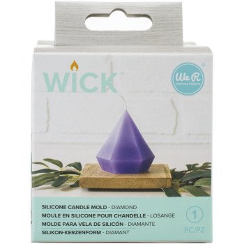 Молд We R  Memory Keepers Wick Candle Mold Diamond