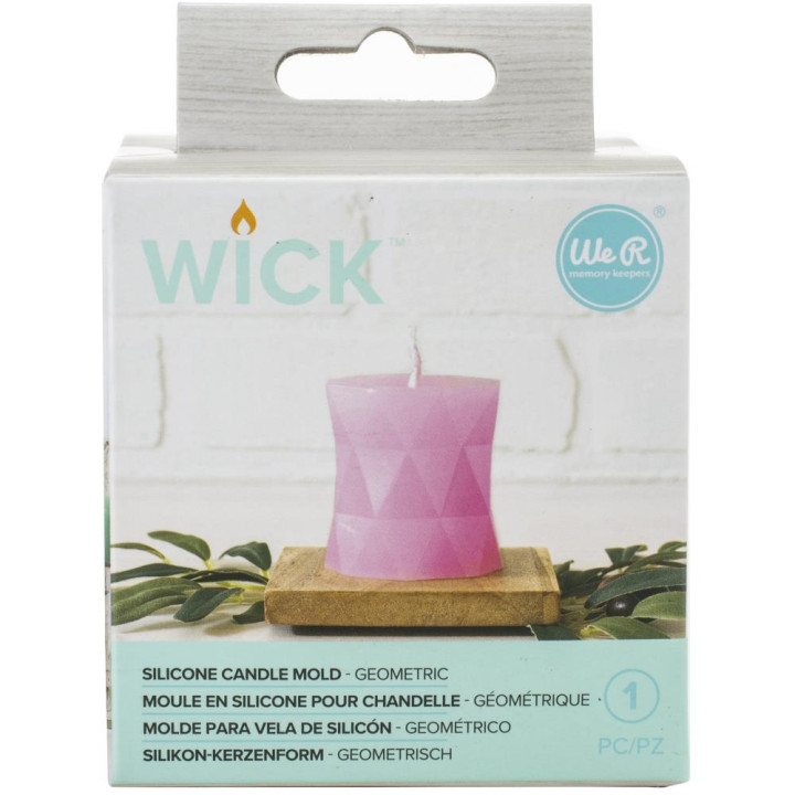 Молд We R  Memory Keepers Wick Candle Mold Geometric