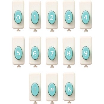 Дирокол We R Memory Keepers Numbers & Symbols Punch Set 13/Pkg