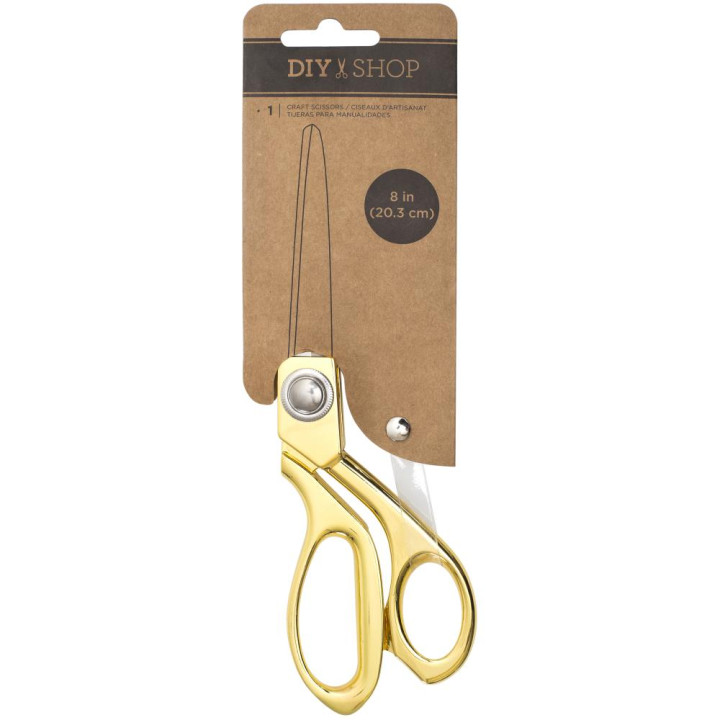 Ножиці American Crafts DIY Shop Craft Scissors Gold Metal 20см