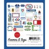 Висічки Carta Bella Frames & Tags Our Travel Adventure 33/Pkg