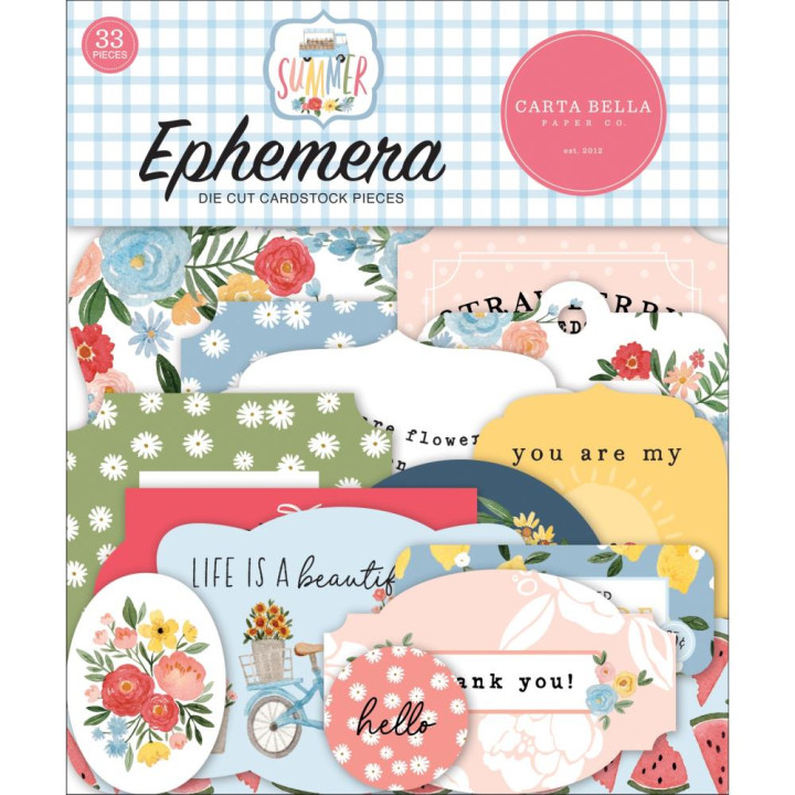 Висічки Carta Bella Icons Summer 33/Pkg