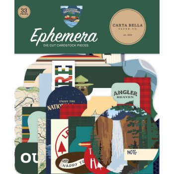 Висічки Carta Bella Icons Outdoor Adventures 33/Pkg