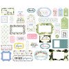 Висічки Carta Bella Frames & Tags Flora No. 4 33/Pkg