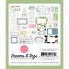 Висічки Carta Bella Frames & Tags Flora No. 4 33/Pkg