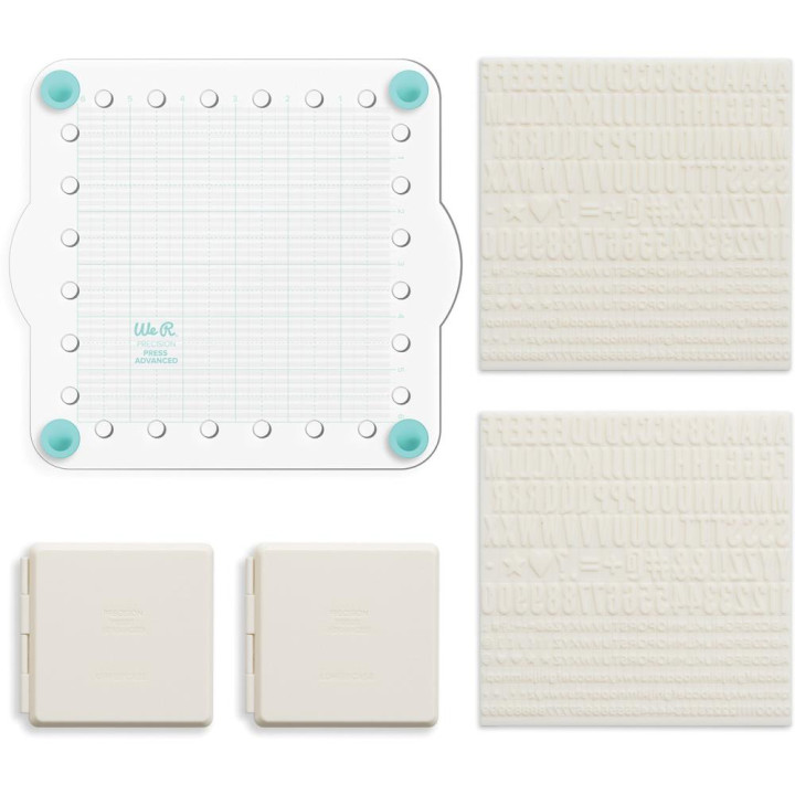 Трафарети We R Memory Keepers Precision Stencils 12/Pkg