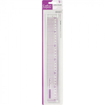 Акрилова лінійка Crafter's Companion Metal Edge Acrylic Ruler