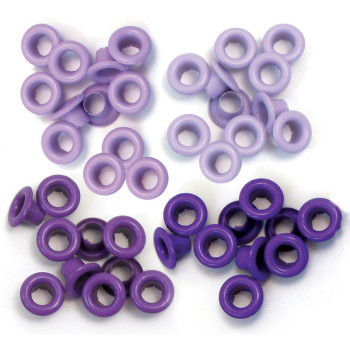 Люверси We R Memory Keepers Eyelets Standard Purple 60/Pkg