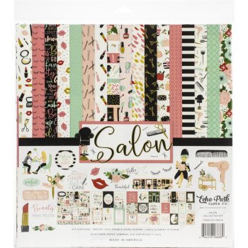 Набір паперу 30*30см Echo Park Salon