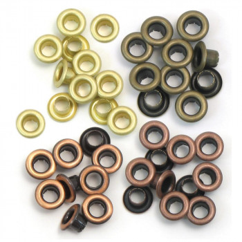 Люверси We R Memory Keepers Eyelets Standard Warm Metal 60/Pkg