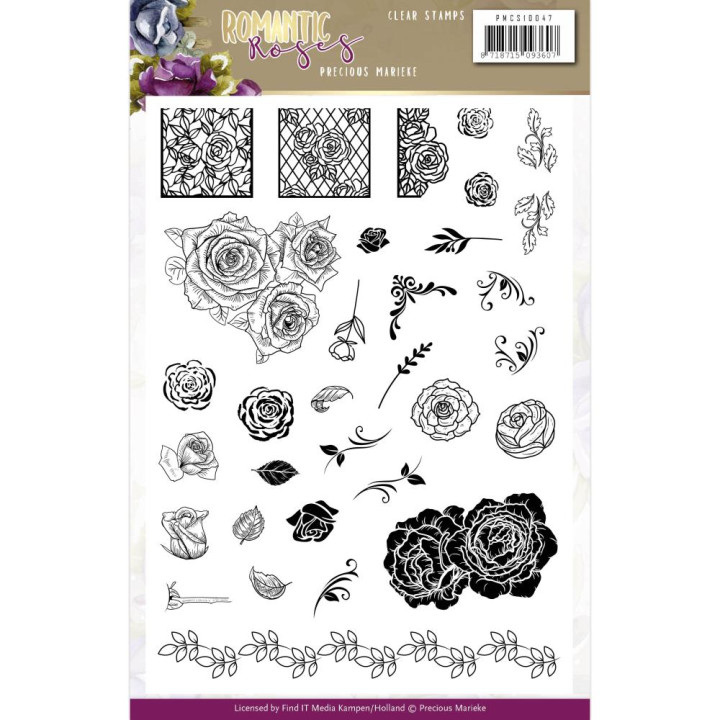 Штамп Find It Trading Precious Marieke Romantic Roses