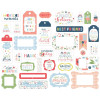 Висічки Echo Park Frames & Tags Little Dreamer Girl 33/Pkg