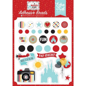 Брадси Echo Park A Magical Place, 25/Pkg + 6Chipboard
