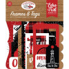 Висічки Echo Park Frames & Tags Let's Go Anywhere 33/Pkg