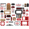 Висічки Echo Park Frames & Tags Let's Go Anywhere 33/Pkg