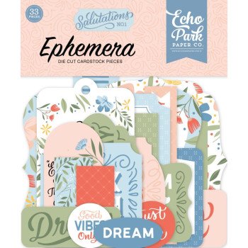 Висічки Echo Park Icons Salutations No. 1 33/Pkg