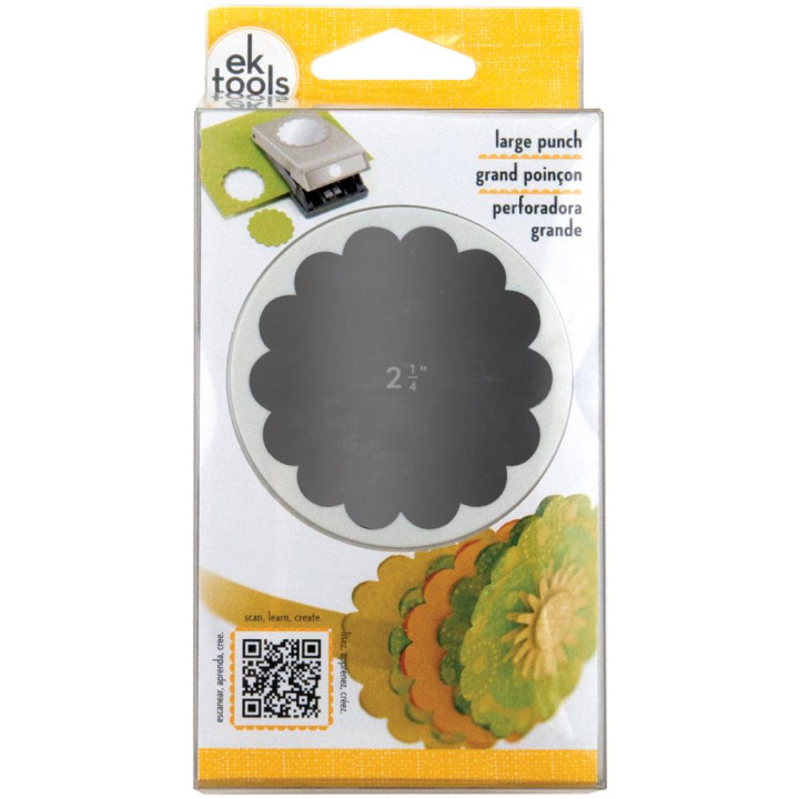 Дирокол EK Success Large Punch Scallop Circle 57мм