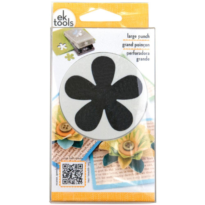 Дирокол EK Success Large Punch Retro Flower 50мм