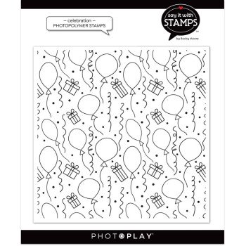 Штампи PhotoPlay Say It With Celebration Background