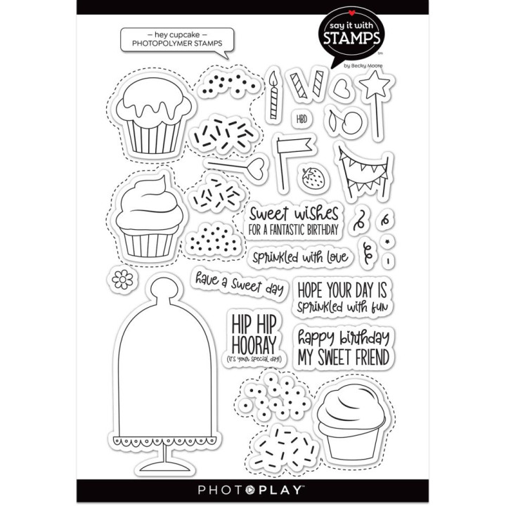 Штампи PhotoPlay Say It With Hey Cupcake
