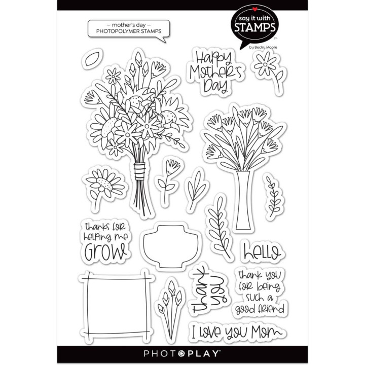 Штампи PhotoPlay Say It With Mother's Day