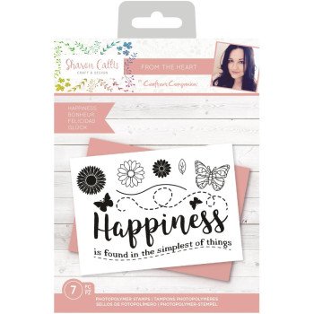 Штампи Crafter's Companion By Sharon Callis Happiness