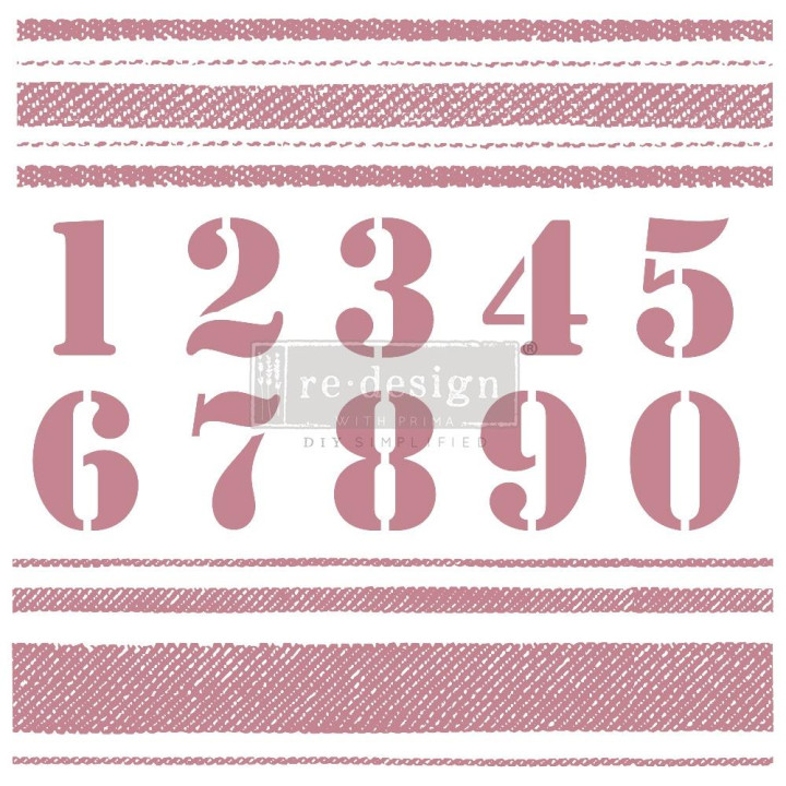 Штампи Prima Stripes 30*30см