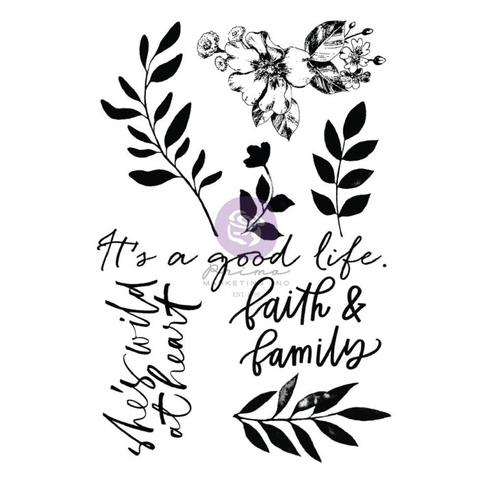 Штампи Prima Watercolor Floral