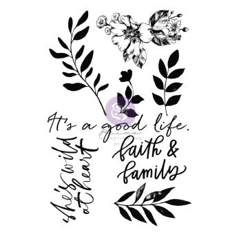 Штампи Prima Watercolor Floral