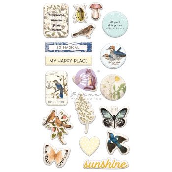 Наліпки Puffy Prima Nature Lover 19/Pkg